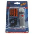 1W 2-modo LED Bike Light com montagem (4 * AAA)