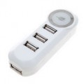 HUB USB 2.0 4-Portas branco