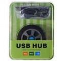 Pneu de carro em forma de HUB USB 2.0 4-Portas