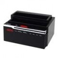 Unitek Y-2041 USB 2.0/eSATA Dual SATA HDD Docking Station com função Clone