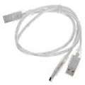 USB AM a 2 * AM conector de cabo (80 CM-comprimento)