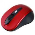 2.4 Mouse óptico Wireless GHz com receptor USB - vermelho (2 * AAA)