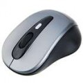 2.4 Mouse óptico Wireless GHz com receptor USB - cinza (2 * AAA)