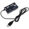 Cabo de PC para PC Go-Link USB com leitor Universal de cartões