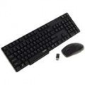 Teclado Desktop resistente a derramamento de 1800 2,4 GHz sem fio com Wireless Optical Mouse (1 * AA/1 * AA)