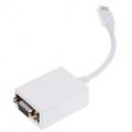 Mini DisplayPort para VGA adaptador M-F (branco)