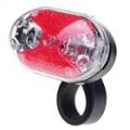 9-LED Bike segurança Strobe Light (2 * AAA)