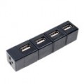 Sinuoso cubos HUB USB 2.0 4-Portas