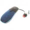 8-Melodia bicicleta Power Horn com vermelho LED piscando e Mount (2 * AA/100dB)