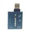 USB 2.0 de alta velocidade 43-em-1 leitor de cartão M2/XD/TF/MS - azul