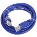 Cat.5e RJ-45 encalhado cabo de rede - azul (2 M)