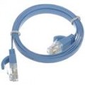 Cat.6 cabo RJ-45 Giga-velocidade Ultra plana rede LAN (1m)