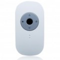 2.4 GHz RF Wireless Mouse com Laser ponteiro & Nano USB receptor - branco