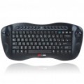 Verdadeiro MC Saite 81-chave 2.4 g teclado sem fio portátil c / Trackball Mouse & receptor (2 * AA)