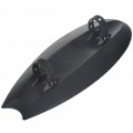 Plástico bicicleta Bike Fender - preto