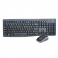 Genuíno Logitech MK260 2.4 GHz Wireless Keyboard & Mouse Combo com receptor USB (2 x AAA + 1 x AA)