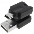 USB À Mini 5 pinosos adaptador (preto)