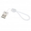 Ultra Mini USB 2.0 leitor de cartão Micro SD/TF - prata (máx. 16GB)