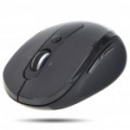 2.4 GHz Wireless 500/1000CPI mouse óptico com receptor - Black (1x AA)