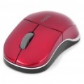 Genuíno Rapoo 1100X 2.4 GHz Wireless 1000CPI USB mouse óptico com receptor - vermelho (1x AA)