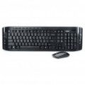 2.4 GHz Wireless 103-chave teclado & Combo Mouse ótico com receptor USB (1 x AAA + 1 x AA)