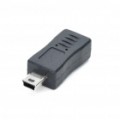 Micro USB fêmea para Mini USB adaptador-macho