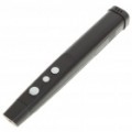 2.4 GHz 650nm Wireless Presenter com ponteiro Laser vermelho - preto (1 x AAA)