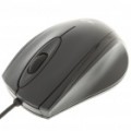 USB com fio 800 DPI mouse óptico - Black (140 CM-cabo)