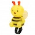 Bonito Cartoon Bee estilo bicicleta Bike Horn - amarelo