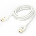 Alto velocidade HDMI v 1.4 homens cabo - branco (2 M-comprimento)