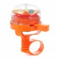 Dice jogo estilo alarme guiador bicicleta Bell Ring - laranja