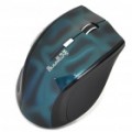 Verdadeira Sunsonny SR-SG100 2.4 GHz sem fio 500/1000DPI USB mouse óptico - azul (2 x AAA)