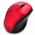 2.4 GHz Wireless 800 DPI USB mouse óptico c / receptor - vermelho + preto (1 x AAA)