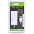 Alta velocidade HUB USB 2.0 4-Portas - branco