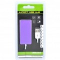 Alta velocidade HUB USB 2.0 4-Portas - verde + roxo