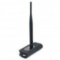 Longo alcance 500mW 802.11 b/g USB 2.0 150Mbps WiFi adaptador de rede Wireless com antena de 5dBi
