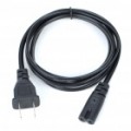 Cabo de alimentação CA universal para PC/Laptop (143 CM-comprimento/2-Flat-Pin Plug)