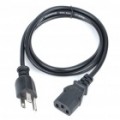 Cabo de alimentação CA universal para PC/Laptop (112,5 CM-comprimento/US Plug)