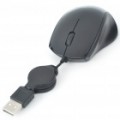 USB 800 DPI mouse óptico com retrátil cabo (68 CM-Full Length)