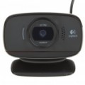 Genuíno Webcam de 720p Logitech USB 2.0 c / microfone - preto