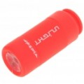 Mini USB lanterna recarregável de LED de 20-lúmen com / TF Leitor de Carto - vermelho