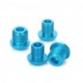 8 mm frente garfo & 10 mm traseira quadro parafusos conjunto - cor aleatória (Pack de 4 peças)