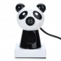 Panda lindo estilo PC USB 2.0 CMOS 300K Pixel Webcam