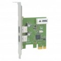 Transcend TS-PDU3 2 portas USB 3.0 PCI-E Express placa de expansão