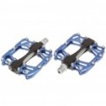 Pedais de plataforma WELLGO substituição Mountain Bike - azul (par)