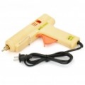 Pistola de cola 40W Hot Melt - amarelo + Orange(100~240V)