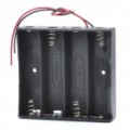 14.8V 4 x 18650 bateria titular caixa caso com leva