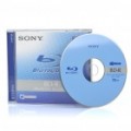 Verdadeira Sony BD-R gravável 25GB 6 X velocidade gravação-uma vez Blu-Ray Disc - azul + preto