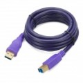 USB 3.0 cabo de impressora/Scanner - roxo (1.8M comprimento)