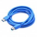 USB 3.0 AM para cabo BM impressora - Blue (3 M-comprimento)